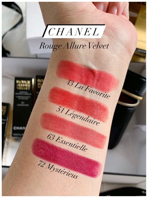 chanel rouge allure velvet 42|chanel rouge allure velvet swatches.